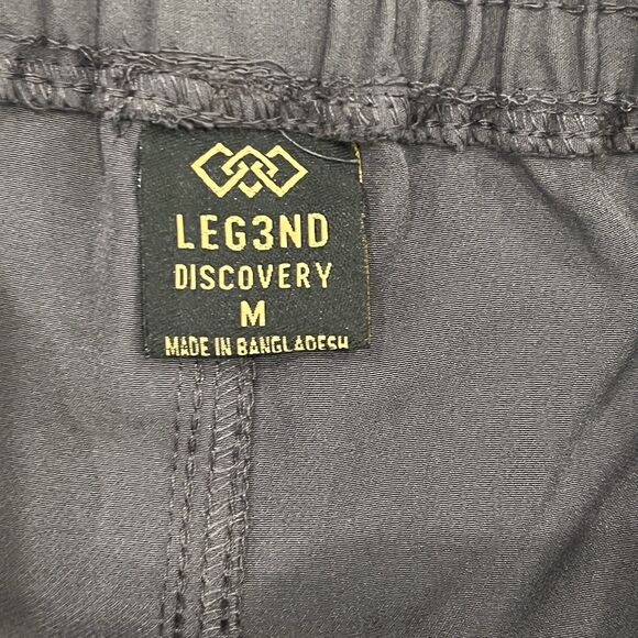 Leg3nd Legend Discovery Men's Joggers Lightweight Green Athletic Track Gym M - Picture 5 of 10